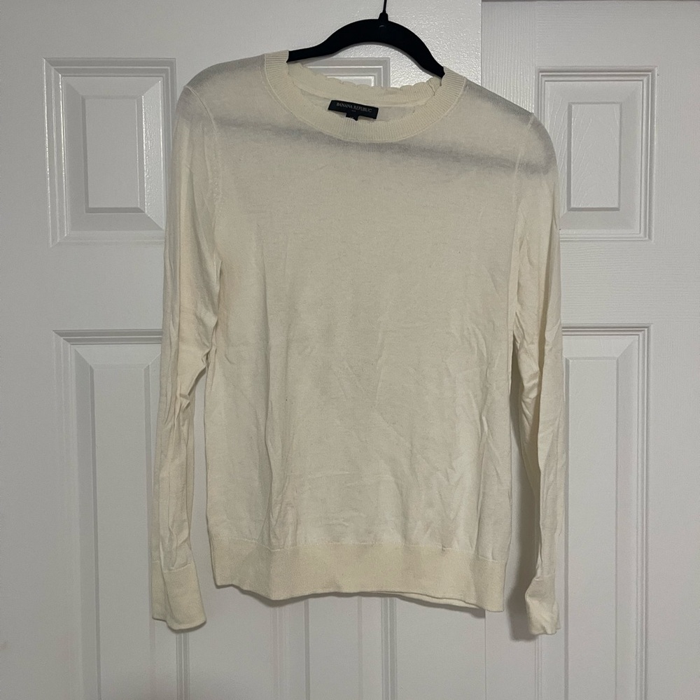 White light sweater